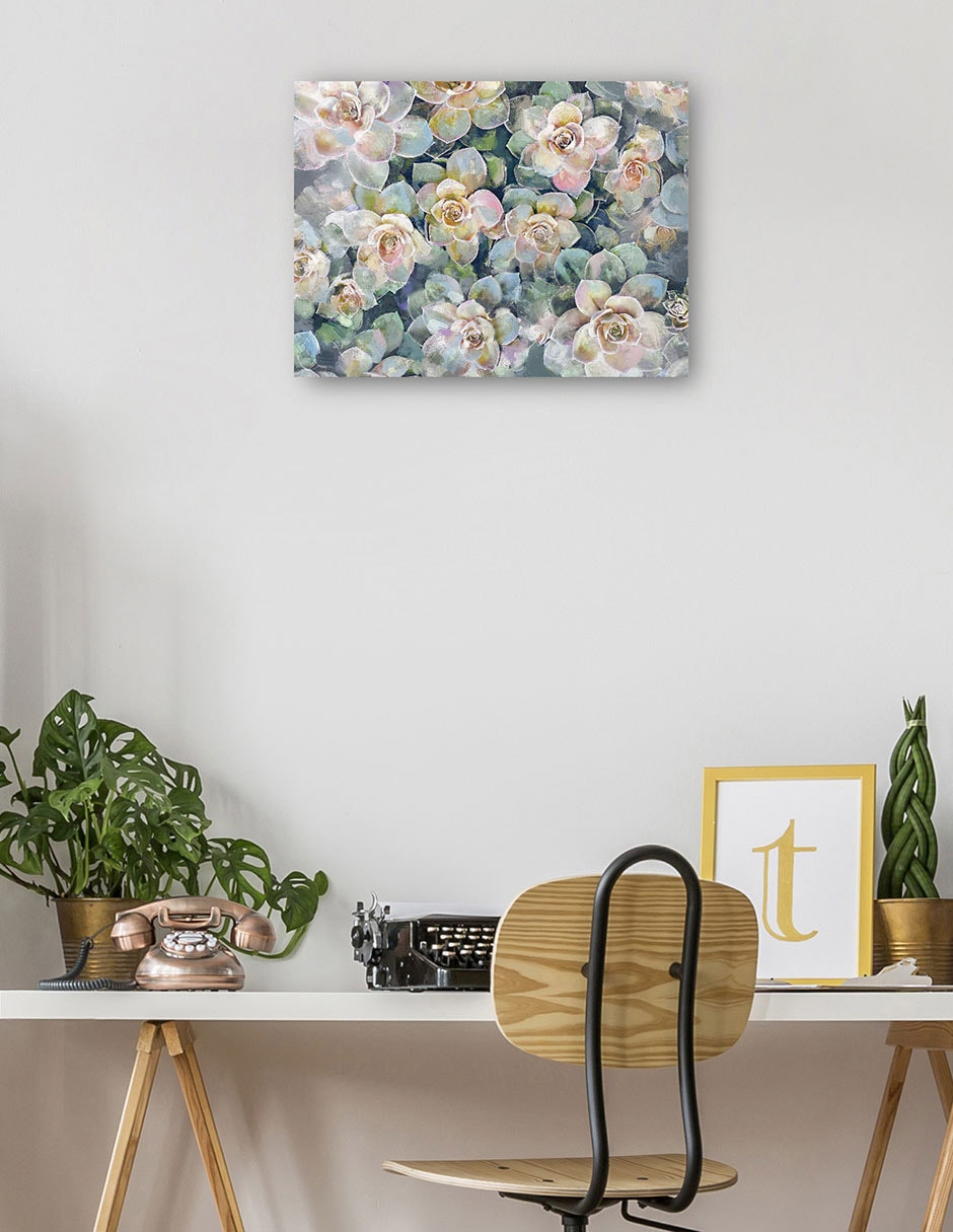 Cuadro decorativo Oasis técnica mixta Floración 5