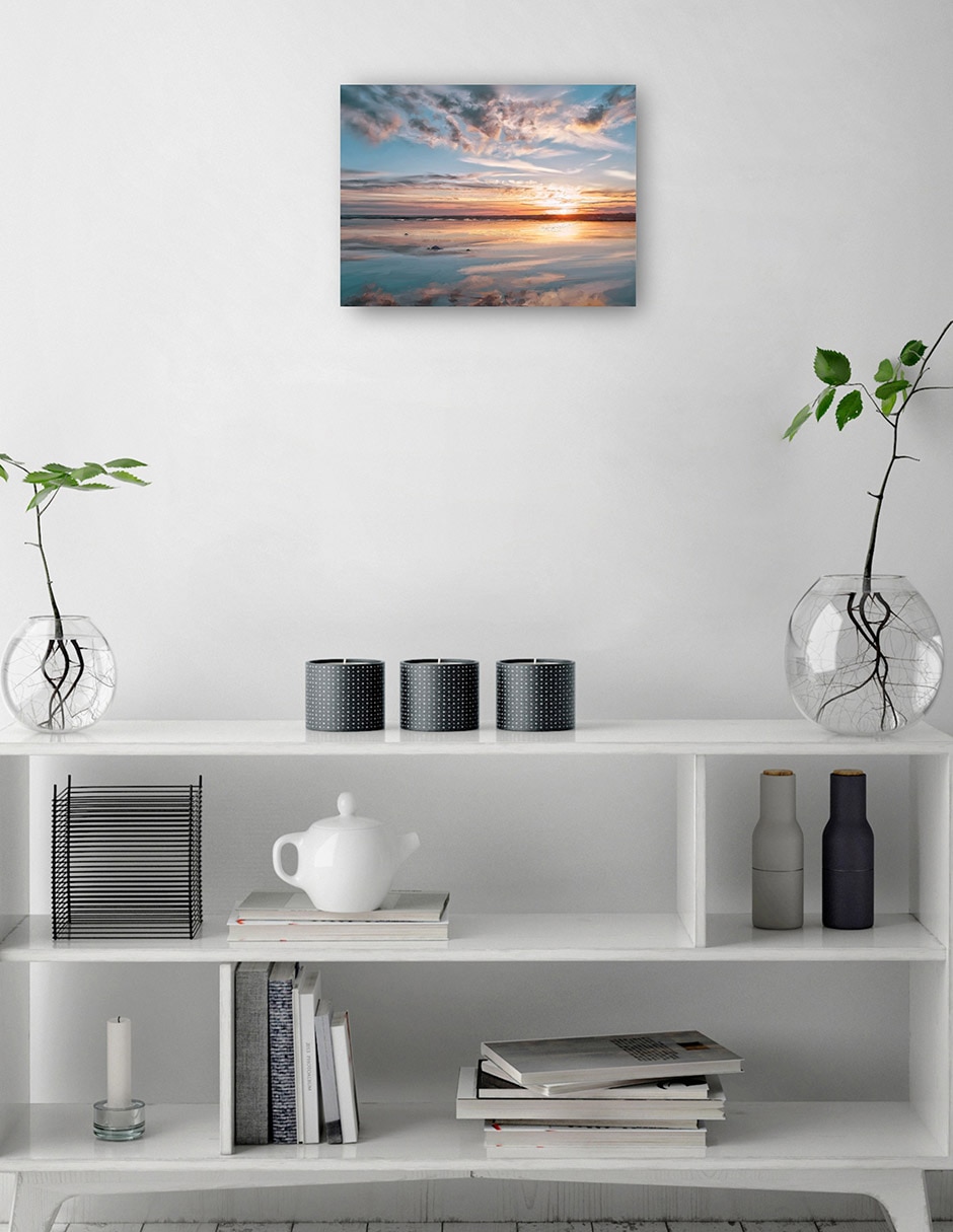 Cuadro decorativo Luz de la mañana técnica mixta Crepúsculo 7