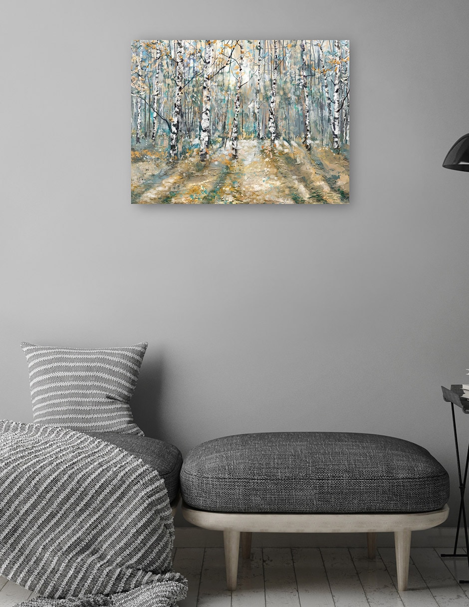 Cuadro decorativo Árboles de caleidoscopio II técnica mixta Bosques 4