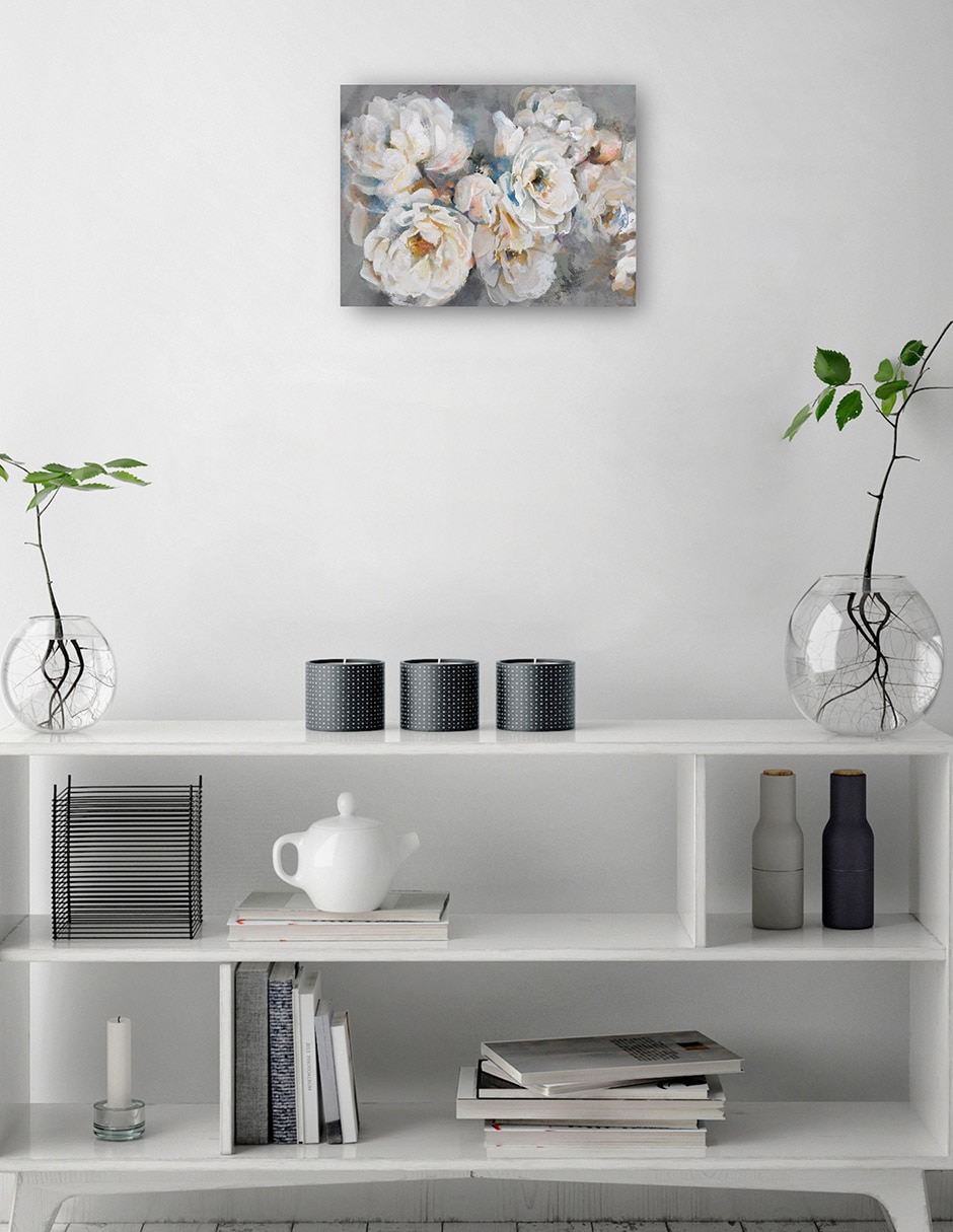 Cuadro decorativo Baile Pétalo técnica mixta 7