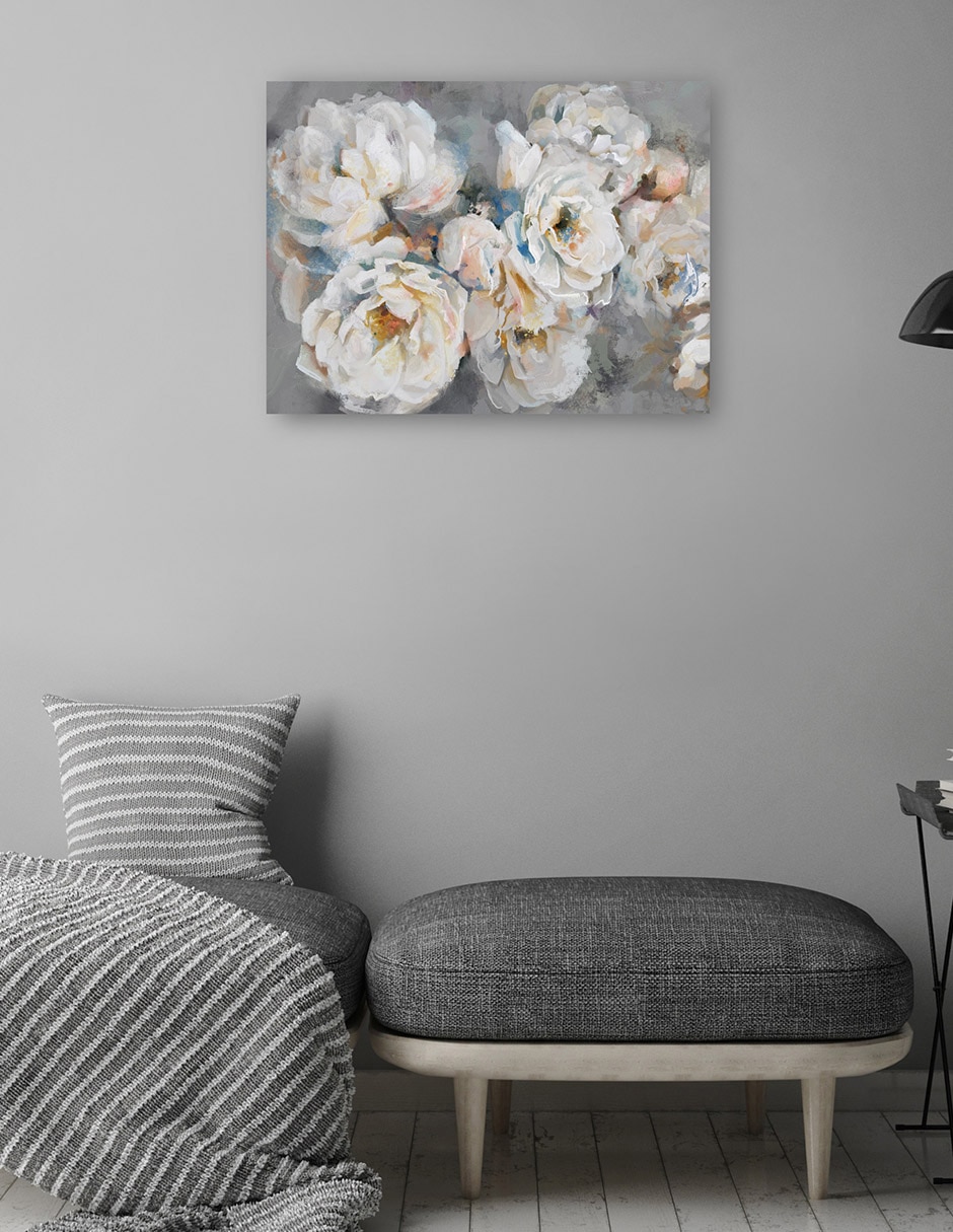 Cuadro decorativo Baile Pétalo técnica mixta 4