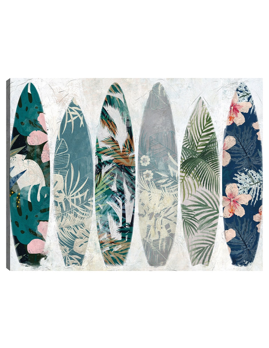 Cuadro decorativo Patrones de surf técnica mixta Deportes Cuadro decorativo Patrones de surf técnica mixta Deportes