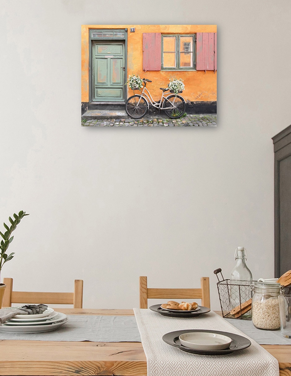 Cuadro decorativo Painiers a Fleurs técnica mixta Arreglo floral 4