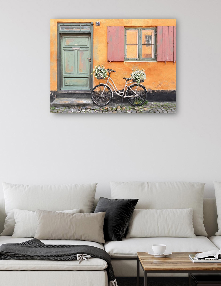 Cuadro decorativo Painiers a Fleurs técnica mixta Arreglo floral 2