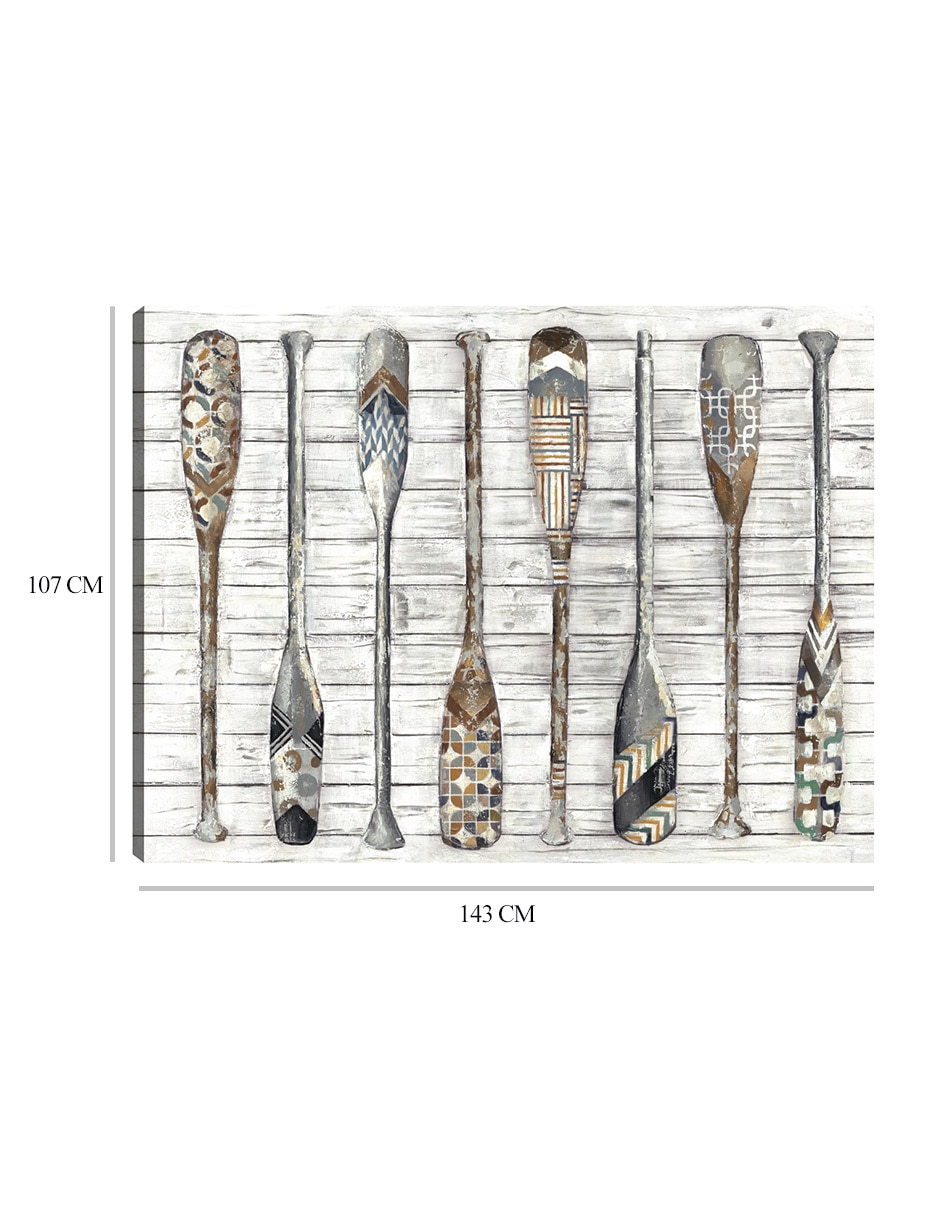 Cuadro decorativo Remos y palas técnica mixta Deportes 9