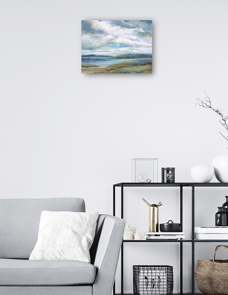 Cuadro decorativo Joli ciel técnica mixta Costa 5