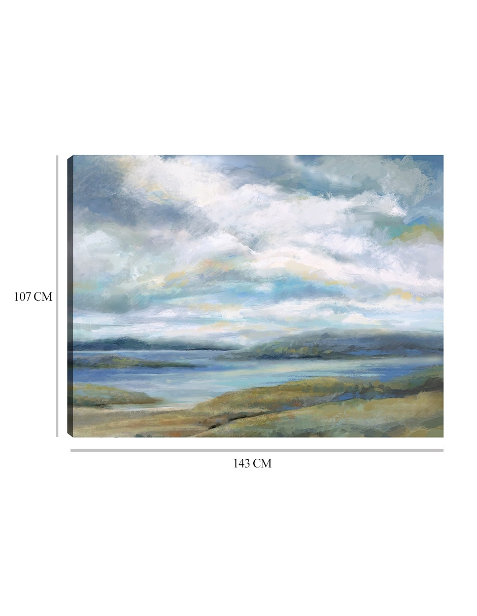 Cuadro decorativo Joli ciel técnica mixta Costa 9
