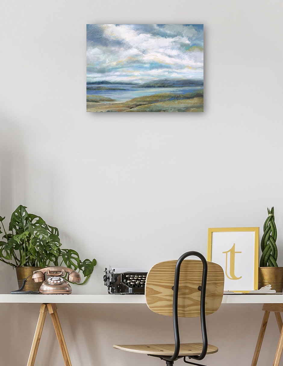 Cuadro decorativo Joli ciel técnica mixta Costa 3