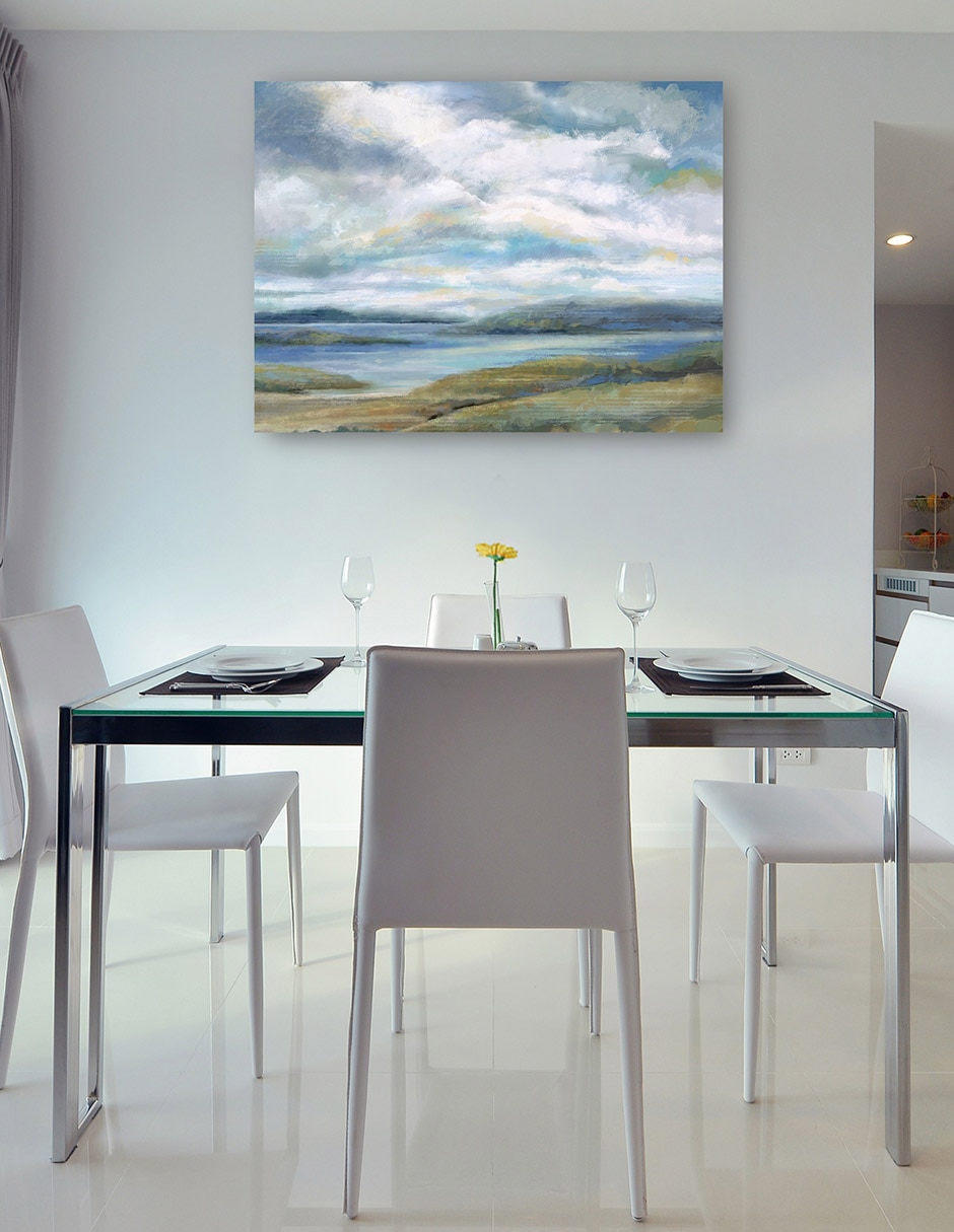Cuadro decorativo Joli ciel técnica mixta Costa 6