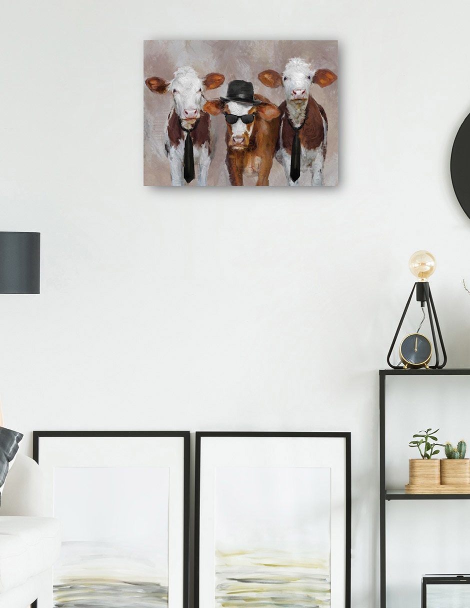 Cuadro decorativo Hermanos Moos técnica mixta Animales domésticos 5