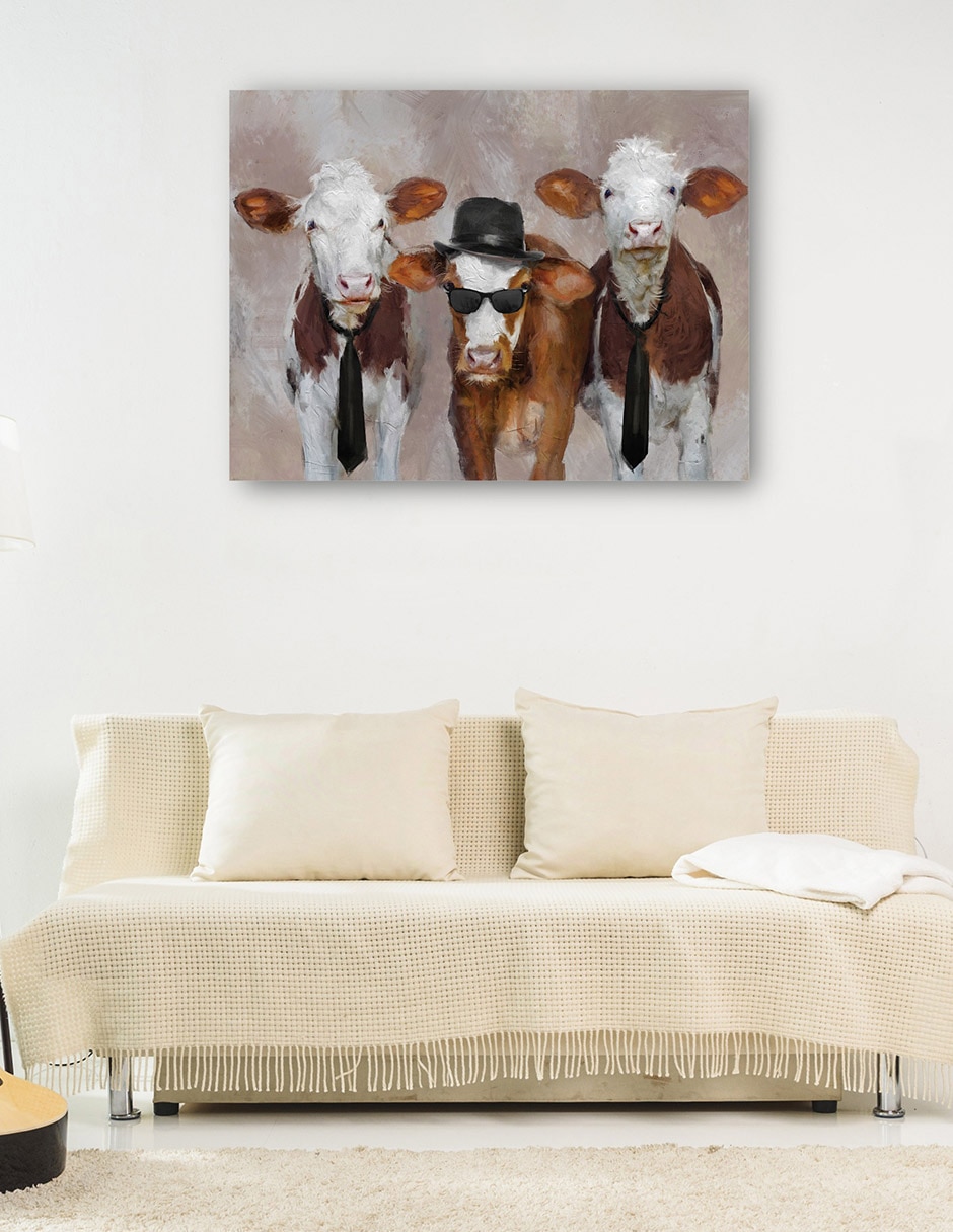 Cuadro decorativo Hermanos Moos técnica mixta Animales domésticos 8