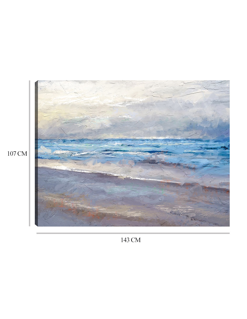 Cuadro decorativo Bienaventuranza de las mareas técnica mixta Playas 9