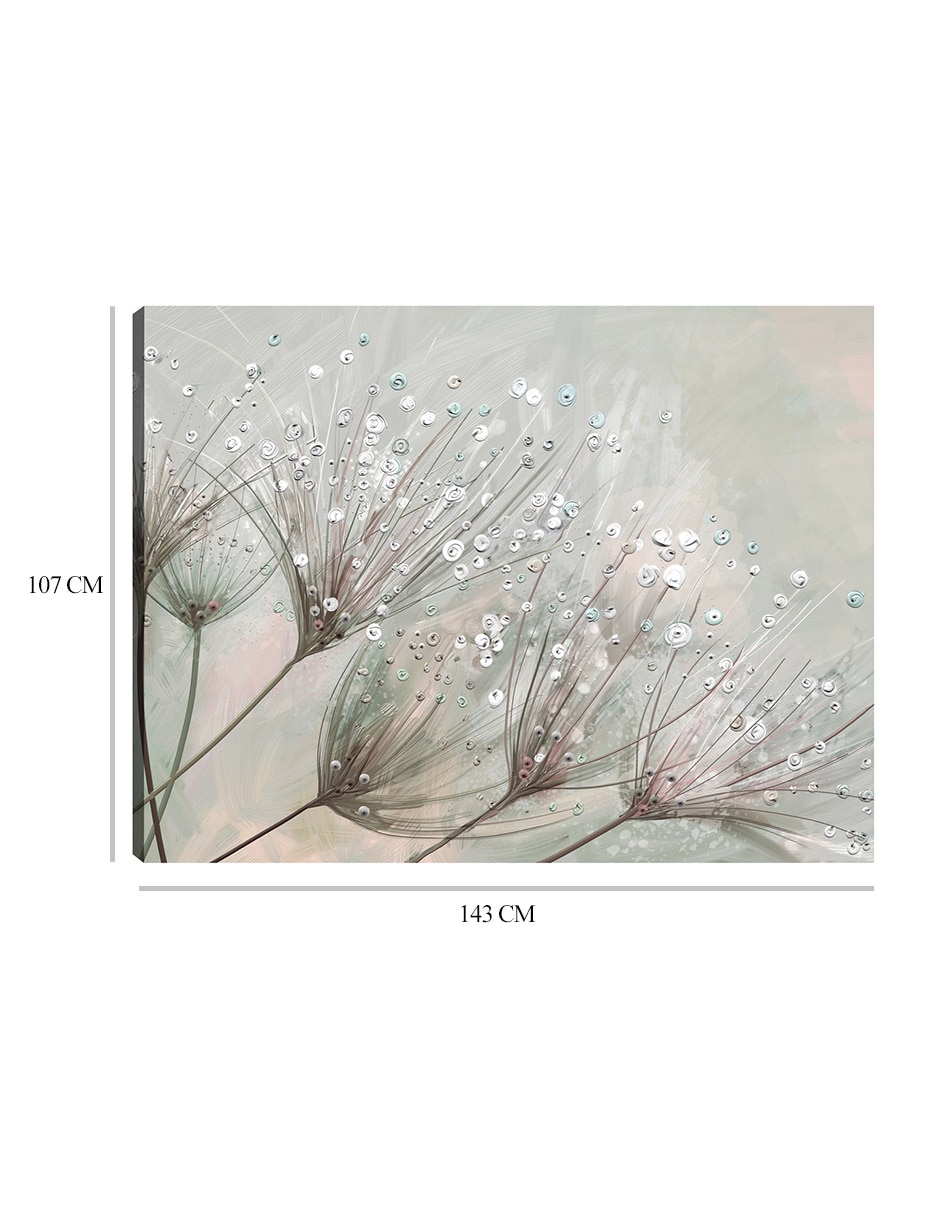 Cuadro decorativo Gotas de rocío mixta 9