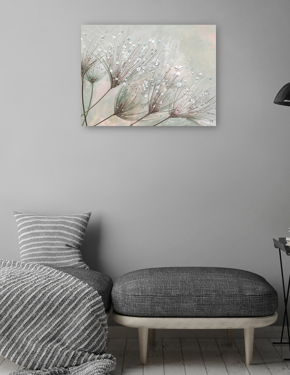 Cuadro decorativo Gotas de rocío mixta 4