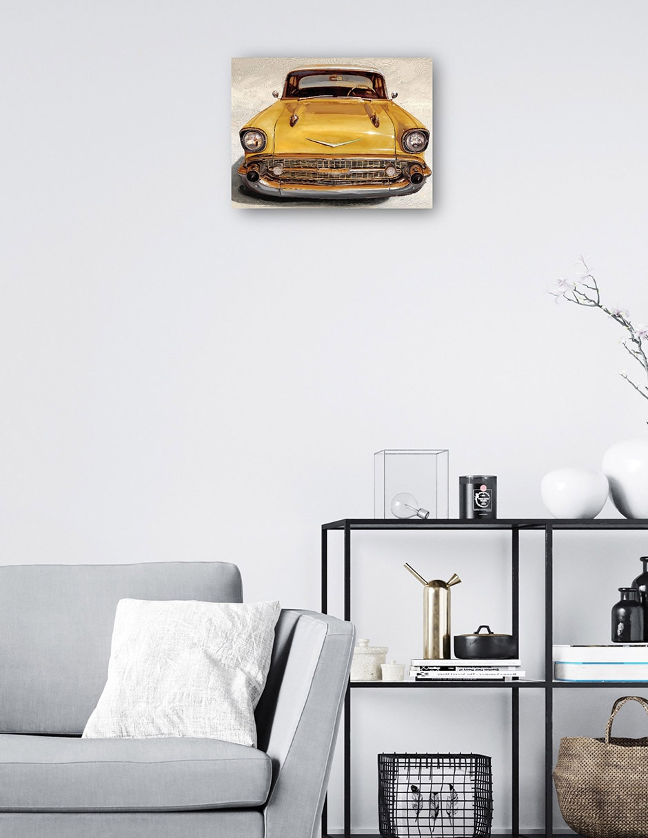 Cuadro decorativo Paseo de la vendimia I técnica mixta Clásicos 7