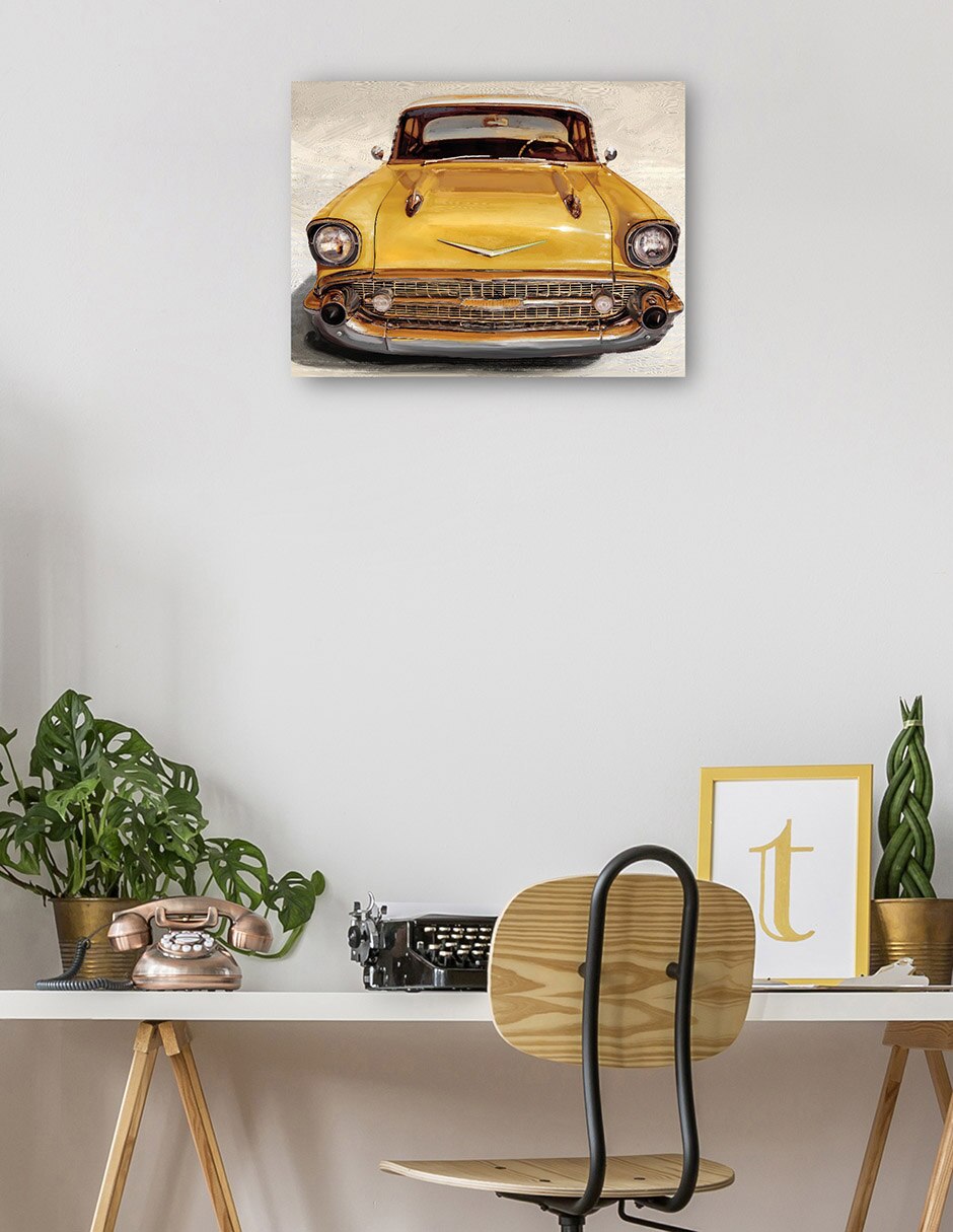 Cuadro decorativo Paseo de la vendimia I técnica mixta Clásicos 5