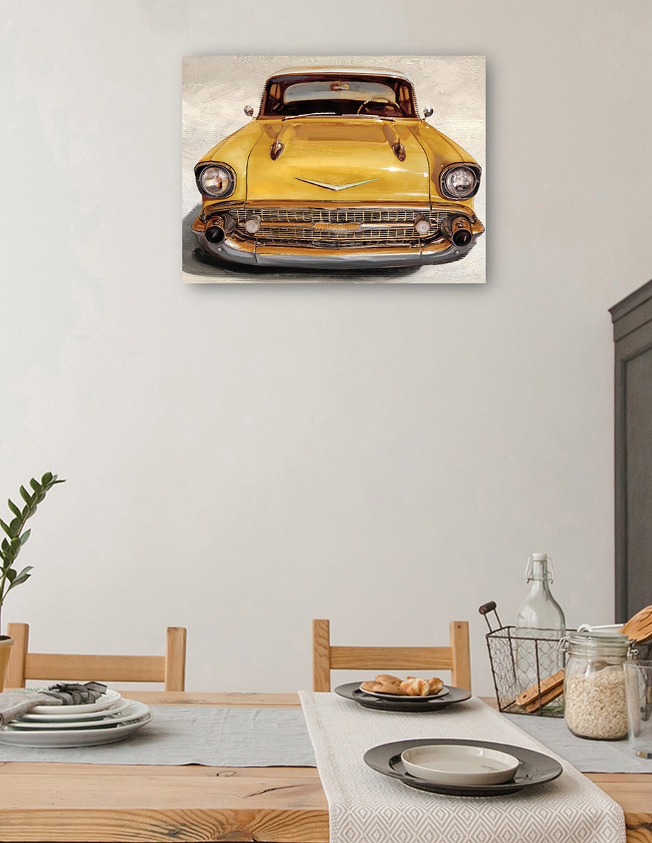 Cuadro decorativo Paseo de la vendimia I técnica mixta Clásicos 4