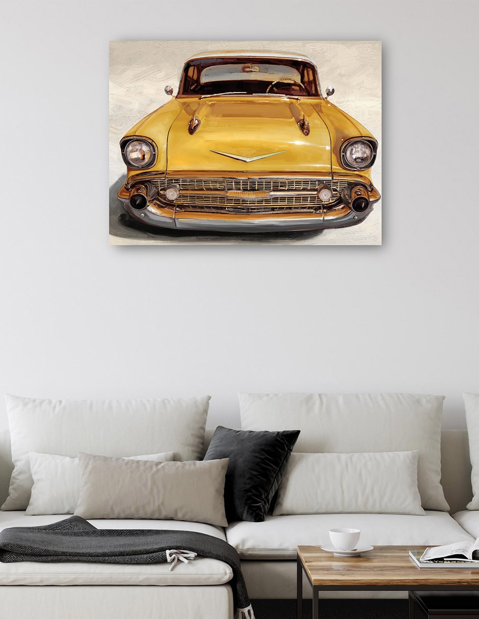 Cuadro decorativo Paseo de la vendimia I técnica mixta Clásicos 2
