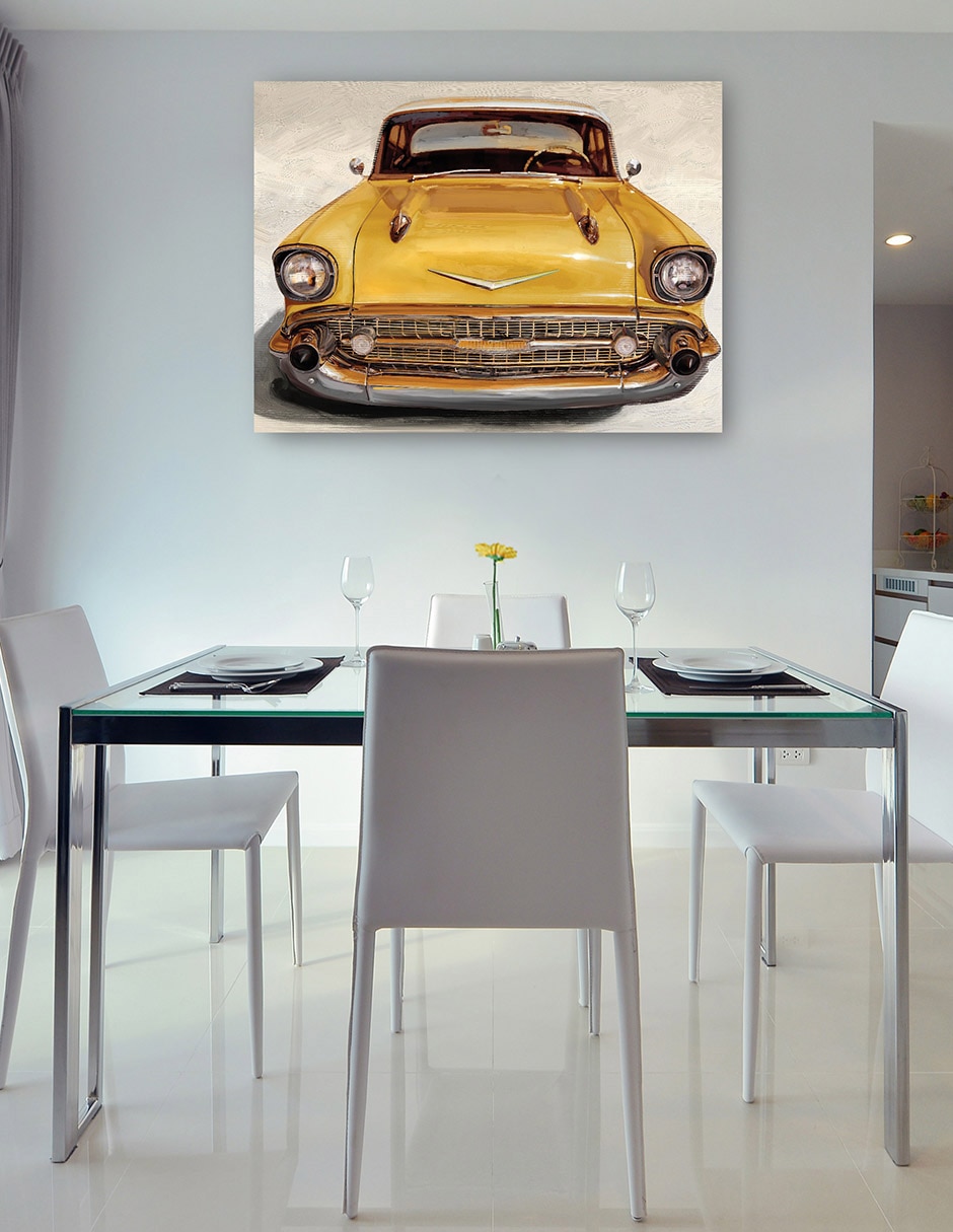 Cuadro decorativo Paseo de la vendimia I técnica mixta Clásicos 8