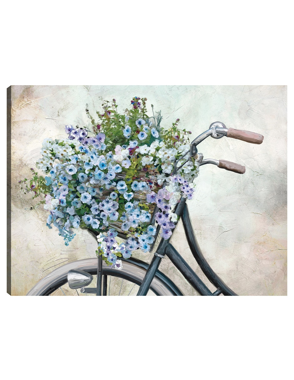Cuadro decorativo Dulce paseo técnica mixta Arreglo floral Cuadro decorativo Dulce paseo técnica mixta Arreglo floral