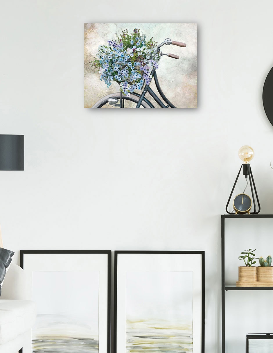 Cuadro decorativo Dulce paseo técnica mixta Arreglo floral 5