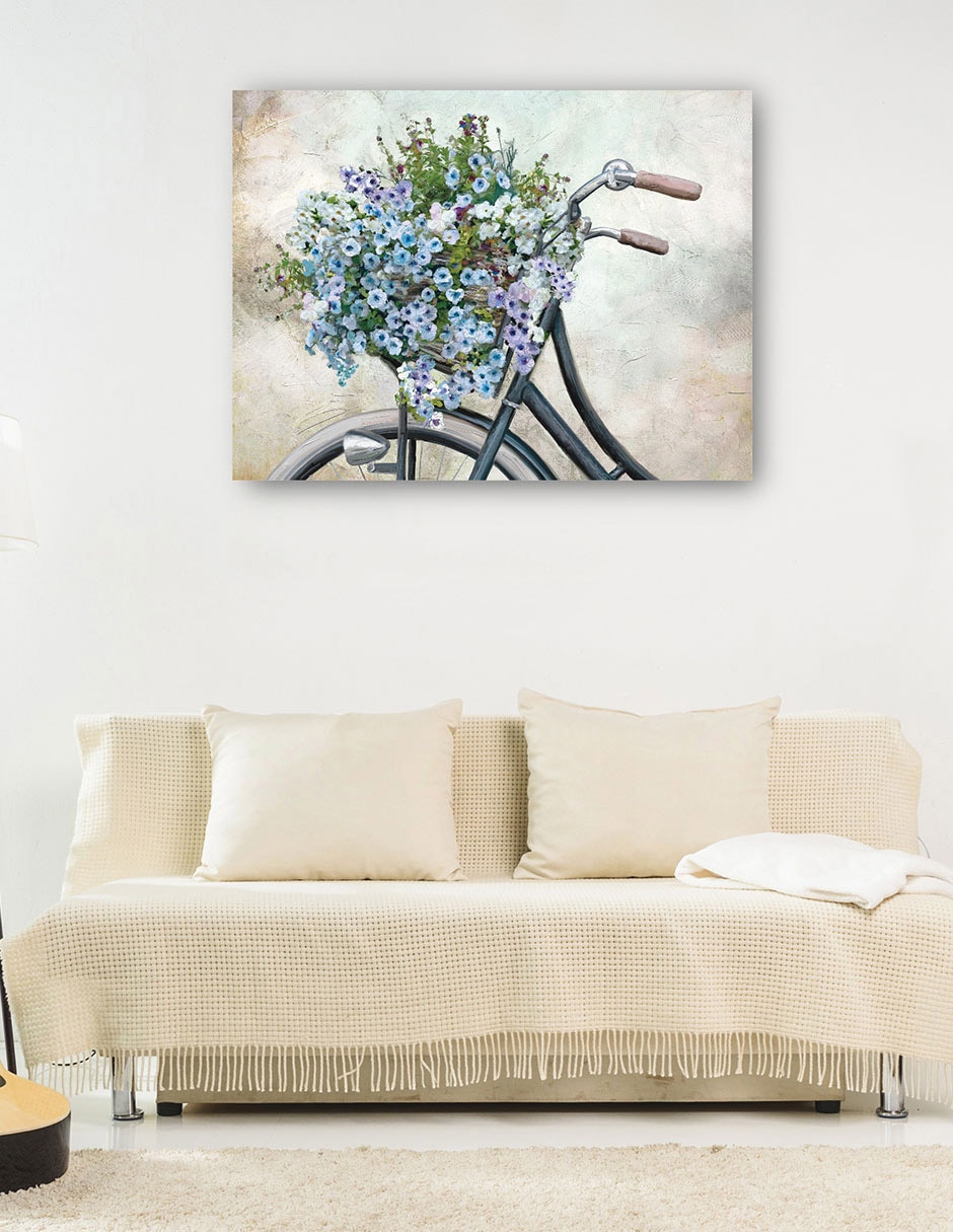 Cuadro decorativo Dulce paseo técnica mixta Arreglo floral 8
