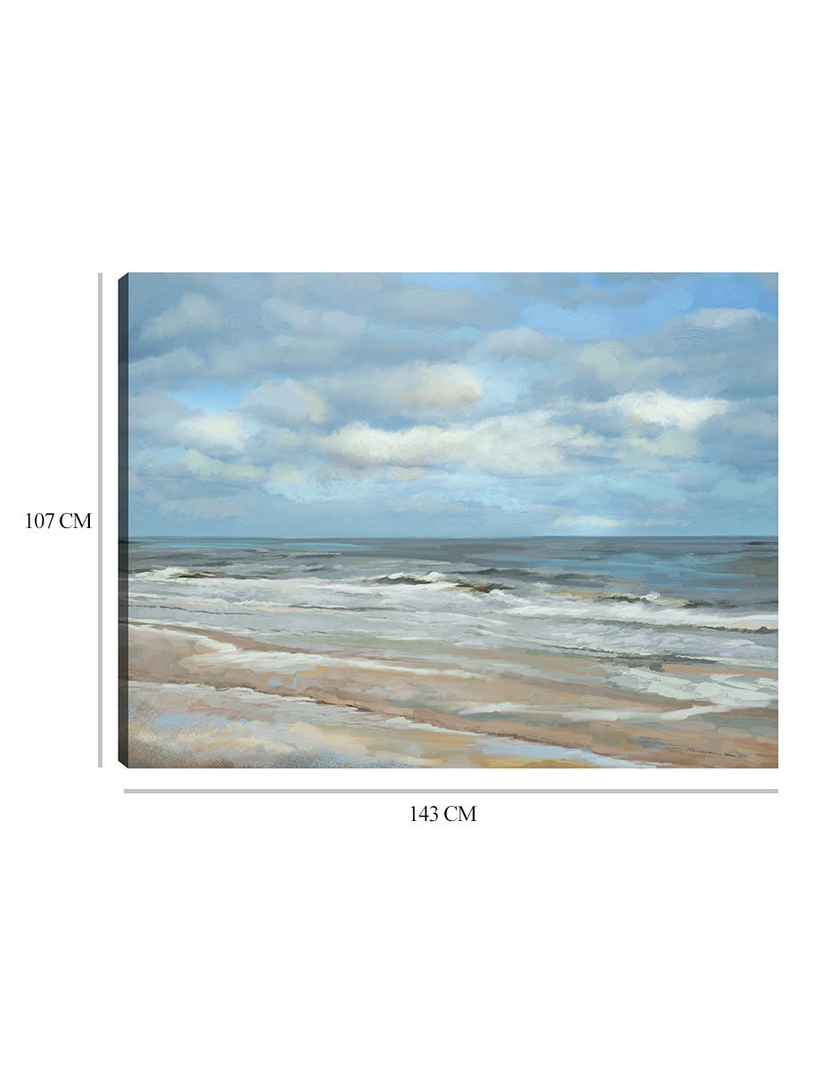 Cuadro decorativo Día perfecto II técnica mixta Playas 9