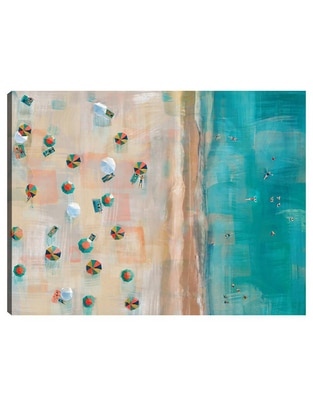 Cuadro decorativo Domingo divertido técnica mixta Playas Cuadro decorativo Domingo divertido técnica mixta Playas