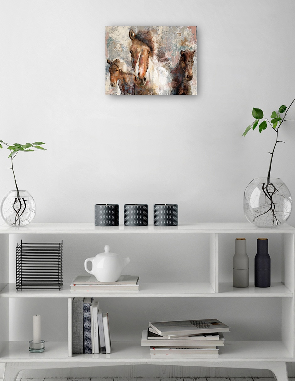 Cuadro decorativo En la naturaleza técnica mixta Vida silvestre 7