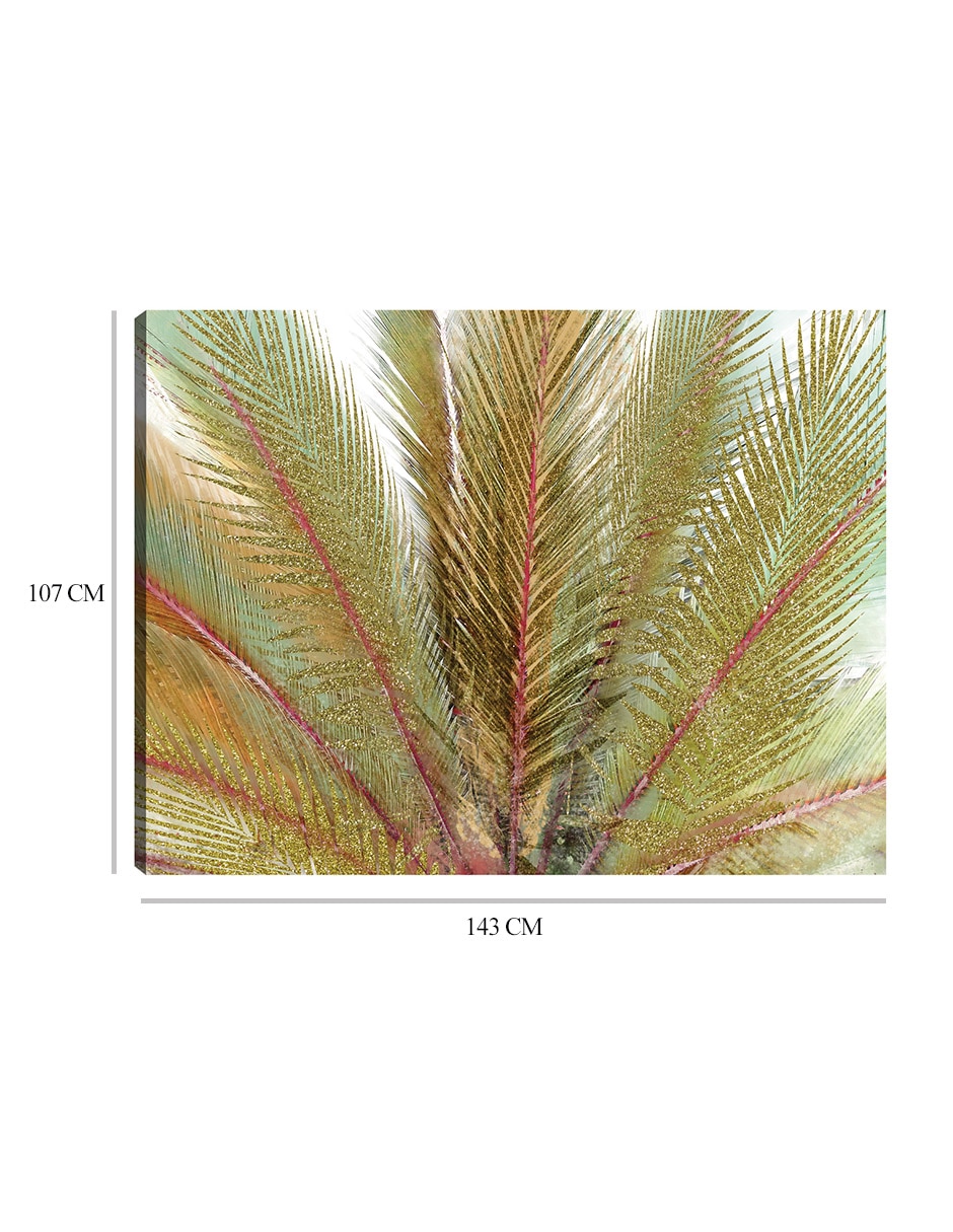 Cuadro decorativo Oros de la isla II técnica mixta 9