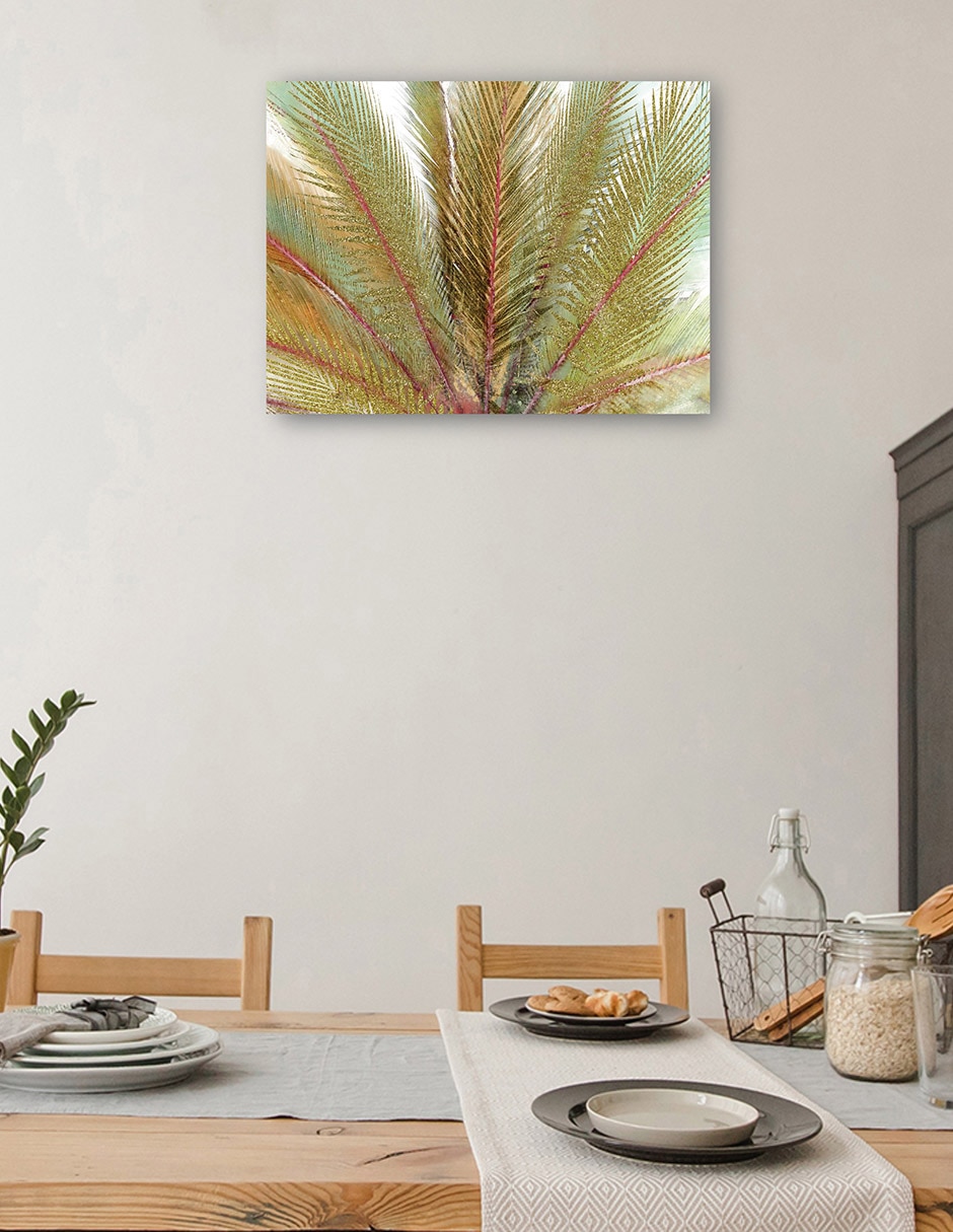 Cuadro decorativo Oros de la isla II técnica mixta 4