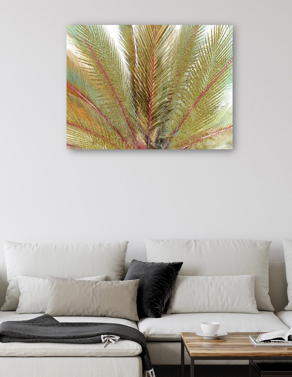 Cuadro decorativo Oros de la isla II técnica mixta 2