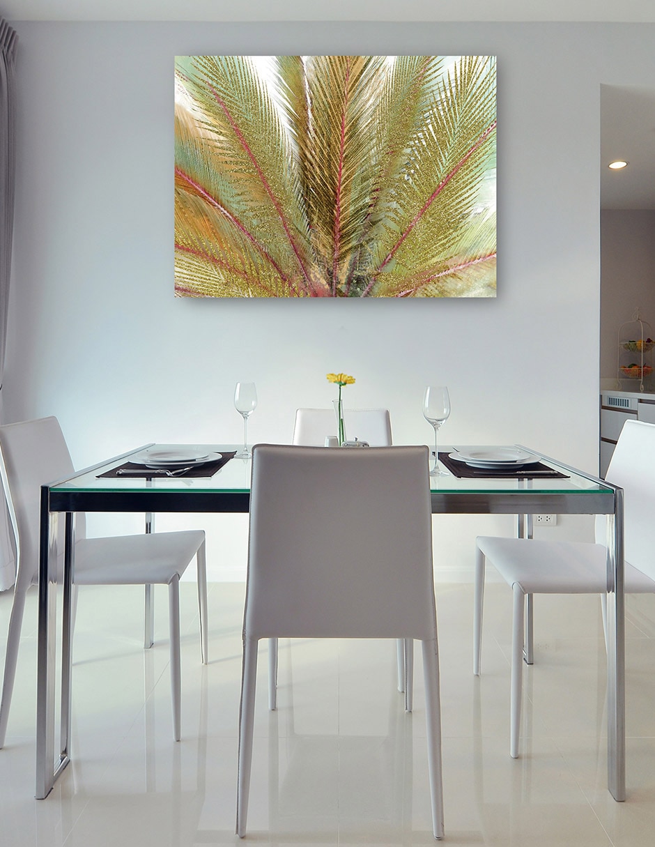 Cuadro decorativo Oros de la isla II técnica mixta 8