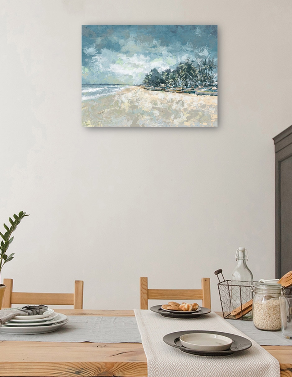 Cuadro decorativo Paraíso técnica mixta Playas 4