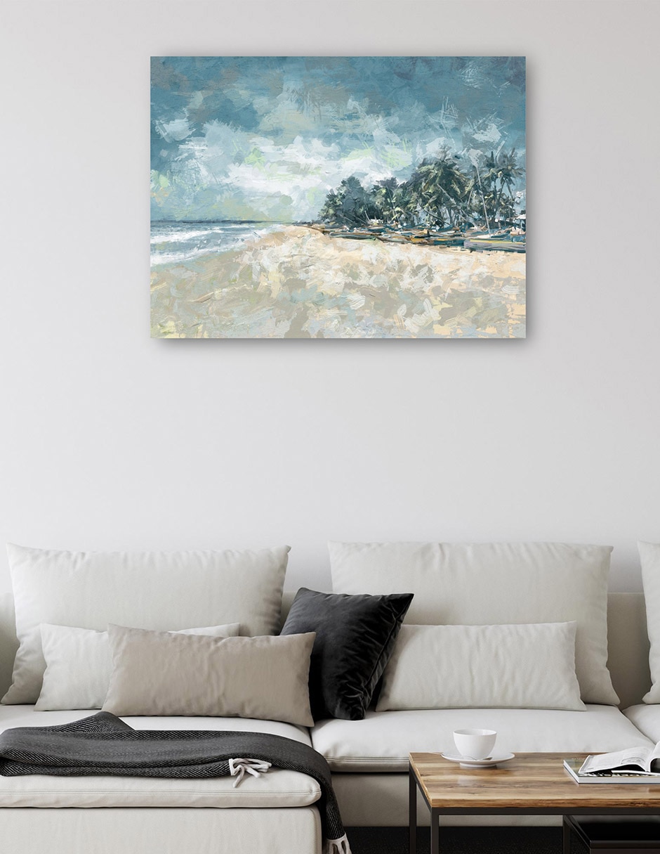 Cuadro decorativo Paraíso técnica mixta Playas 2