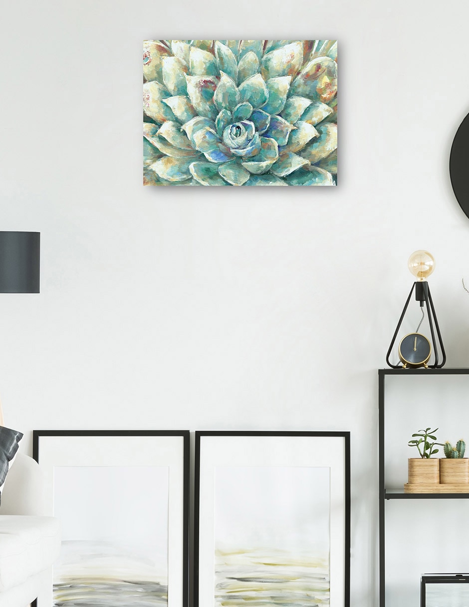 Cuadro decorativo Flor de cacto técnica mixta Floración 5