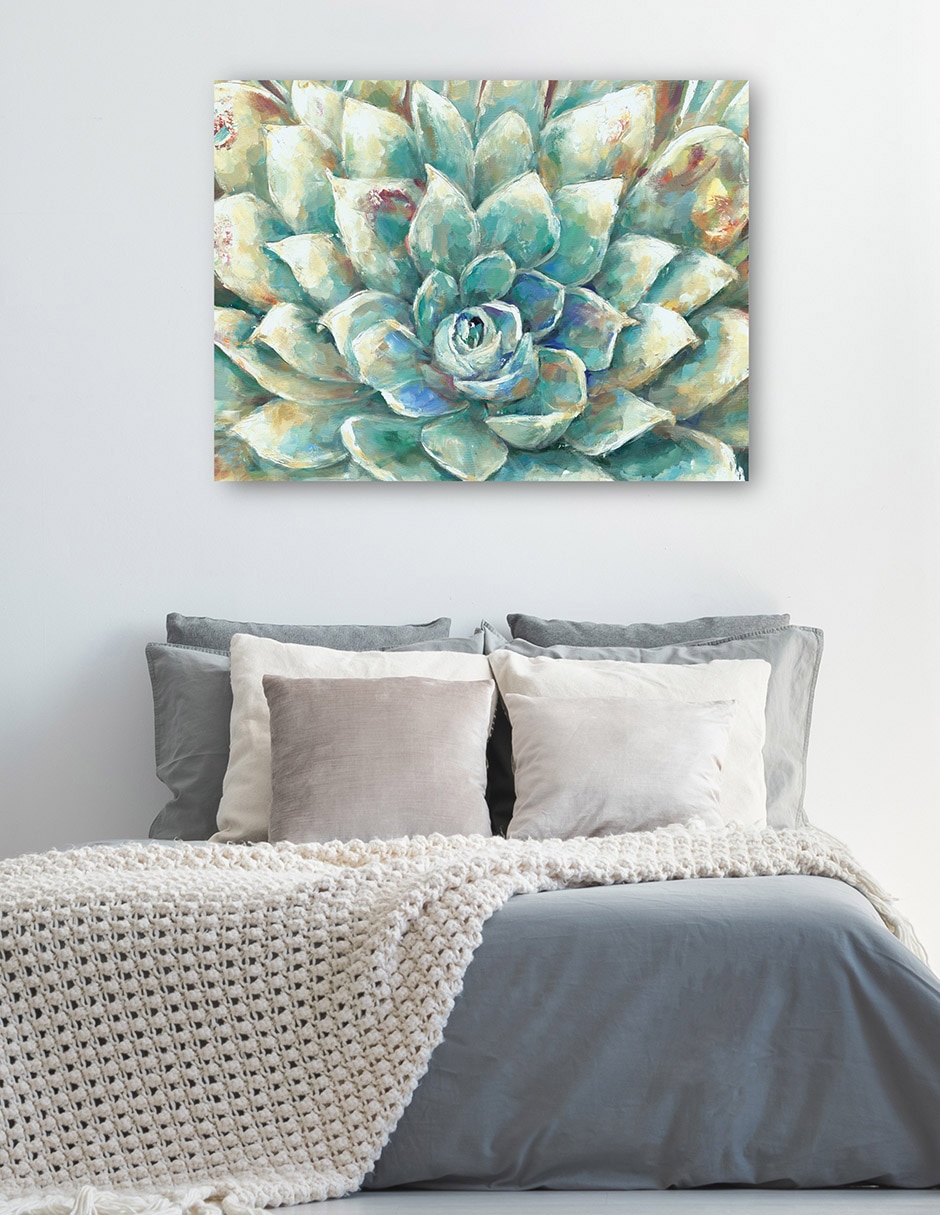 Cuadro decorativo Flor de cacto técnica mixta Floración 2