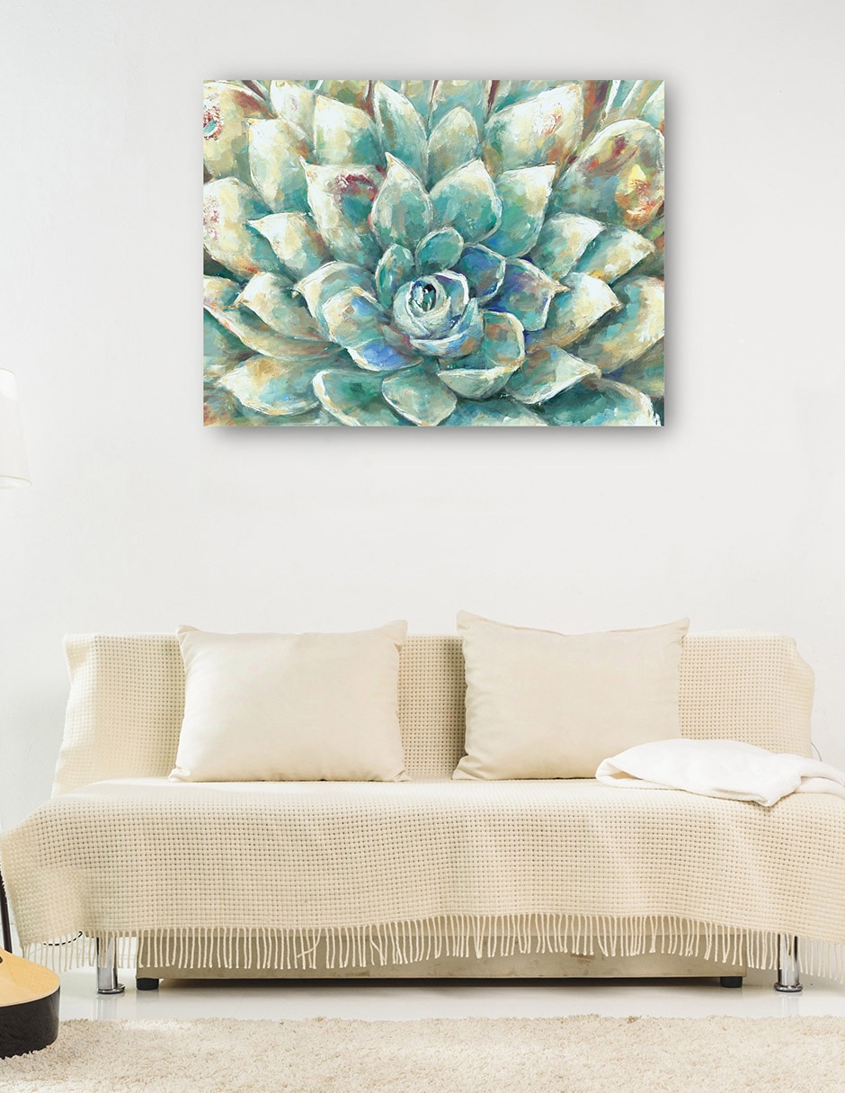 Cuadro decorativo Flor de cacto técnica mixta Floración 8