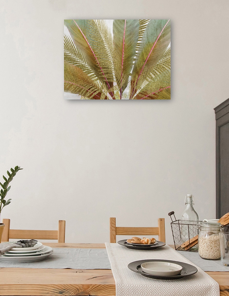 Cuadro decorativo Oros de la isla I técnica mixta 8