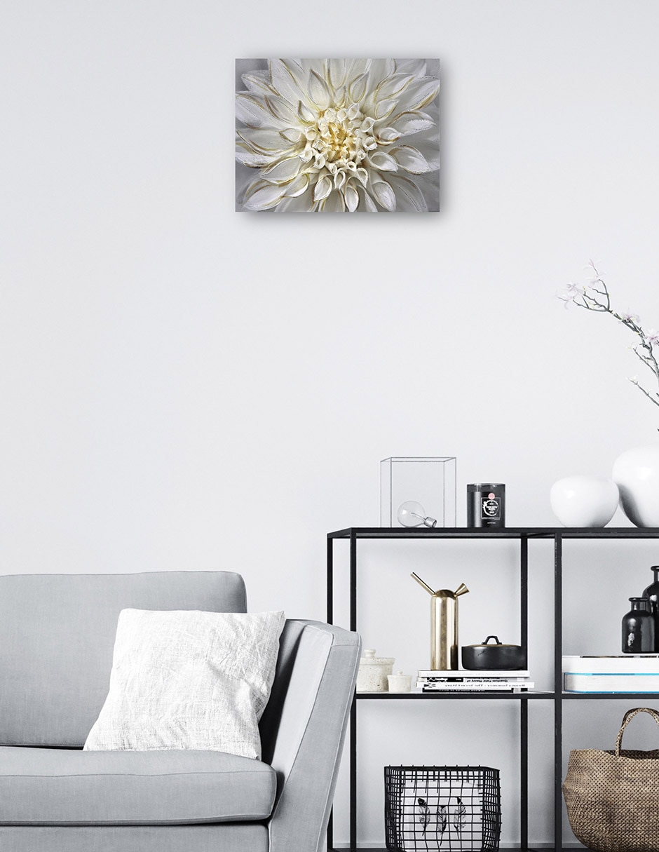 Cuadro decorativo Oro besado por el sol técnica mixta Floración 7