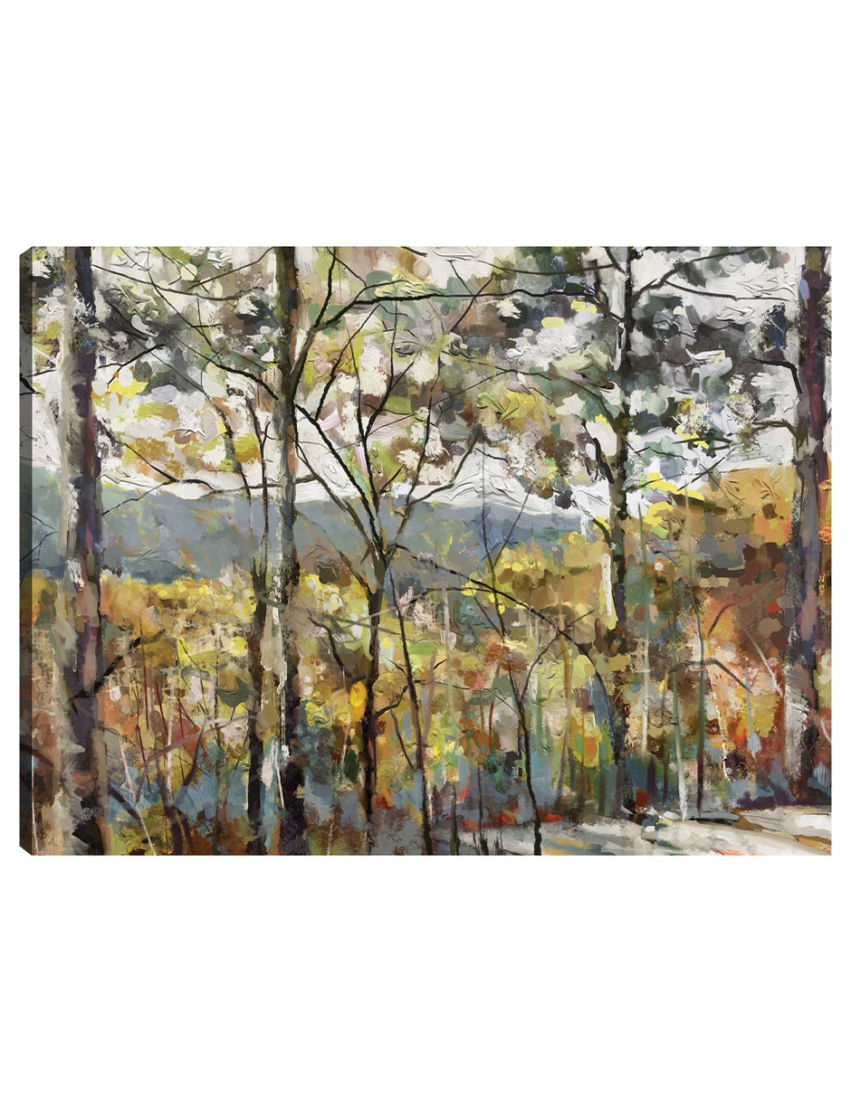 Cuadro decorativo Nuevas alturas técnica mixta Bosques Cuadro decorativo Nuevas alturas técnica mixta Bosques