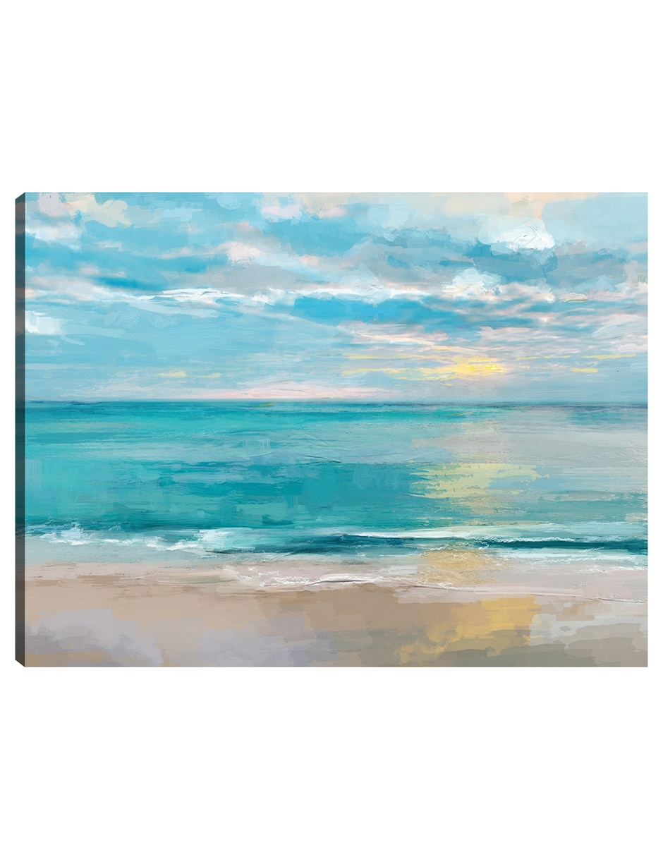 Cuadro decorativo Mares tranquilos técnica mixta Playas Cuadro decorativo Mares tranquilos técnica mixta Playas