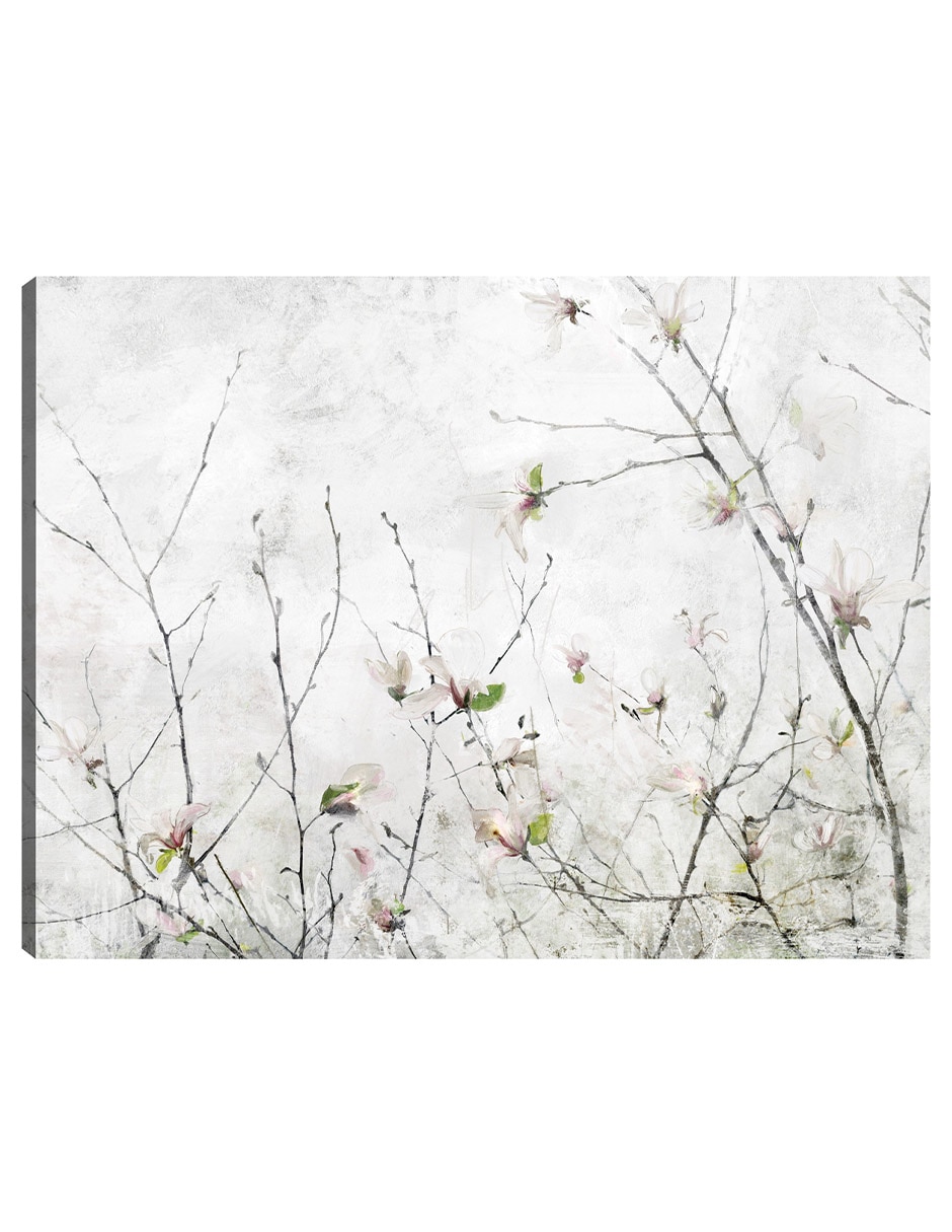 Cuadro decorativo Momento de magnolia técnica mixta Floración Cuadro decorativo Momento de magnolia técnica mixta Floración