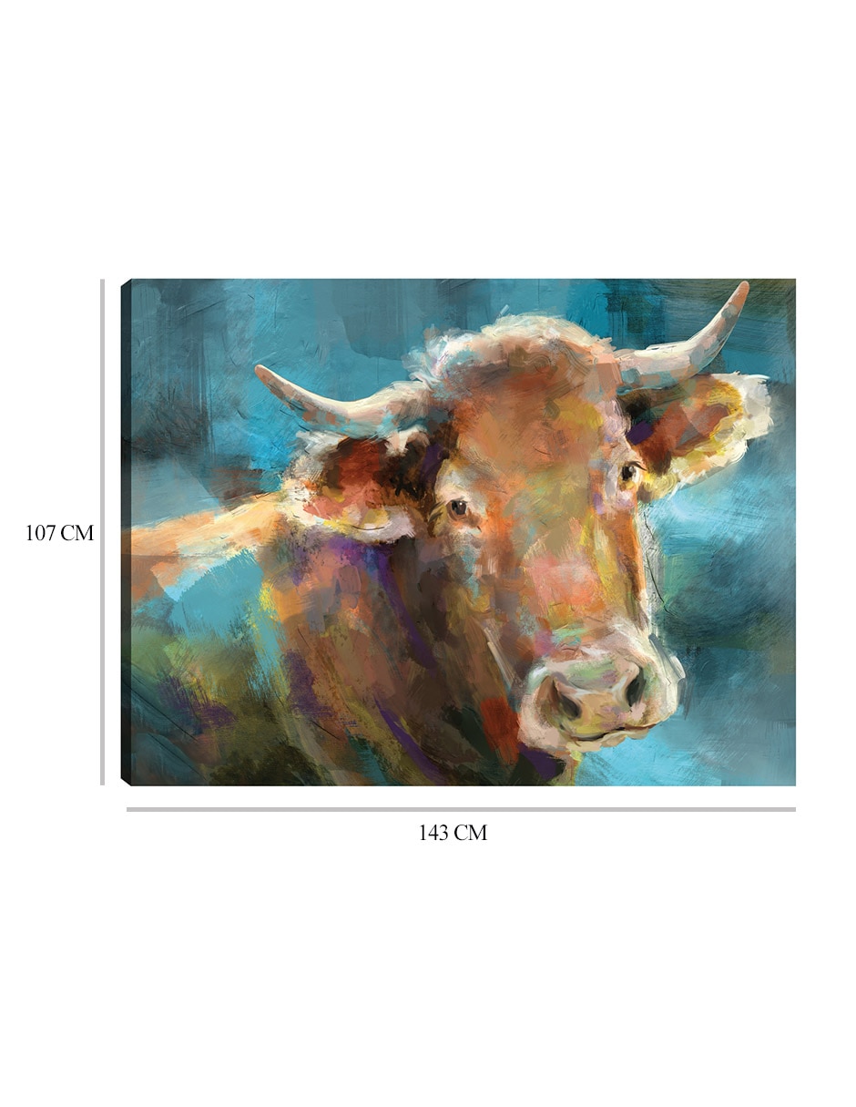 Cuadro decorativo Marvin técnica mixta Animales domésticos 9