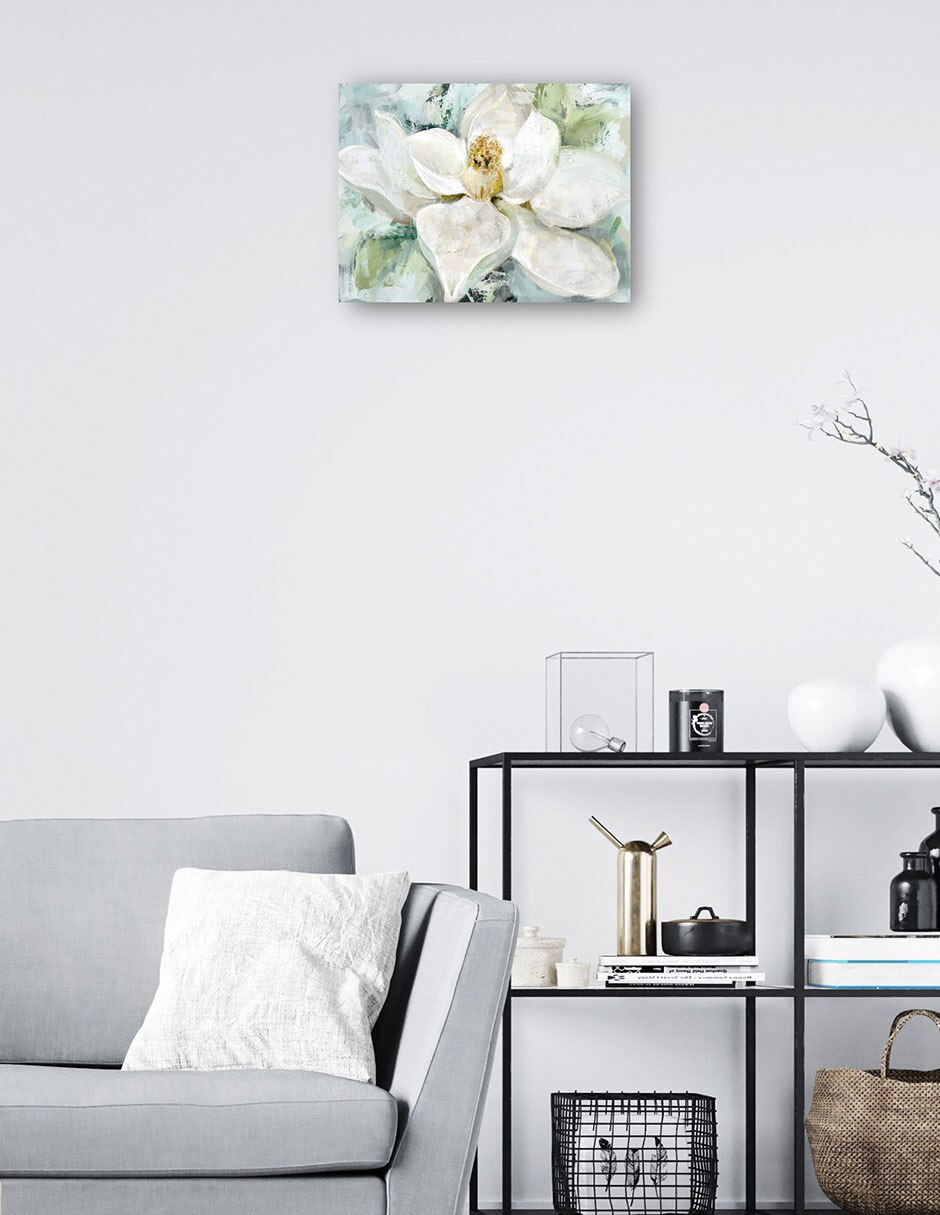 Cuadro decorativo Magnolia de la mañana técnica mixta Floración 5