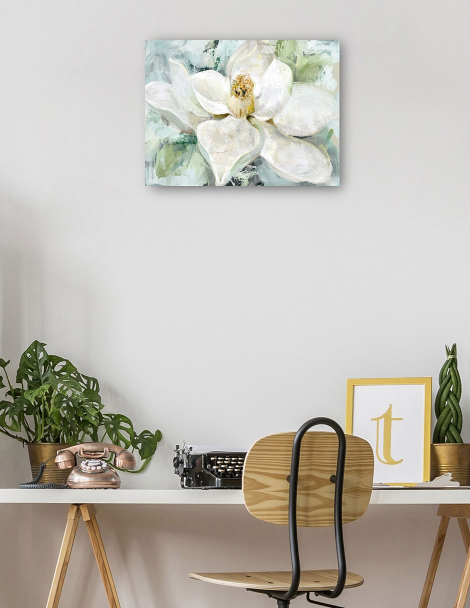 Cuadro decorativo Magnolia de la mañana técnica mixta Floración 3