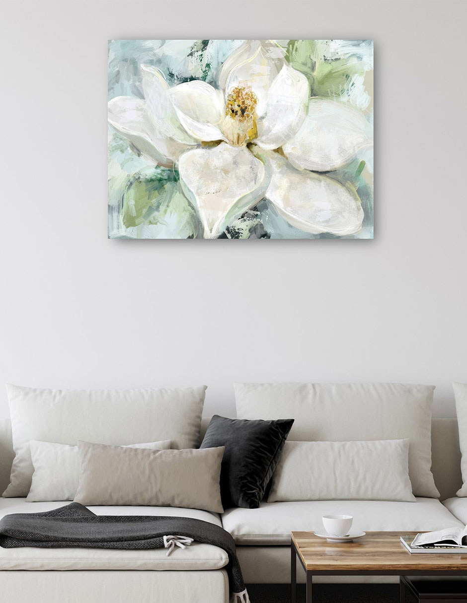 Cuadro decorativo Magnolia de la mañana técnica mixta Floración 2