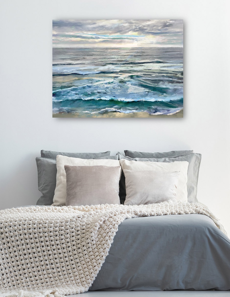 Cuadro decorativo Mar y cielo técnica mixta Playas 2
