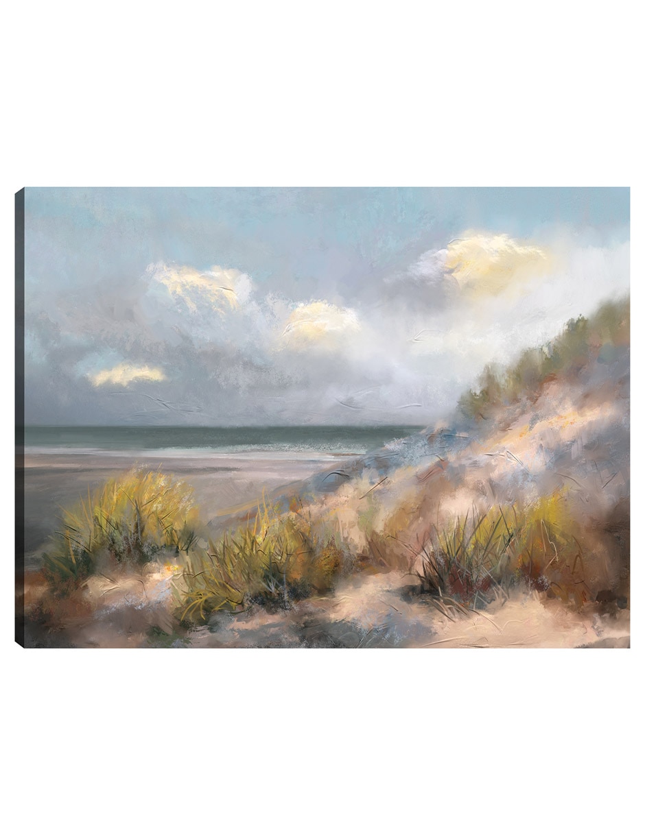 Cuadro decorativo Las dunas al anochecer técnica mixta Playas Cuadro decorativo Las dunas al anochecer técnica mixta Playas