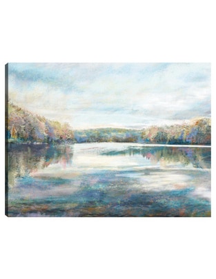 Cuadro decorativo Lugar de verano técnica mixta Lagos Cuadro decorativo Lugar de verano técnica mixta Lagos